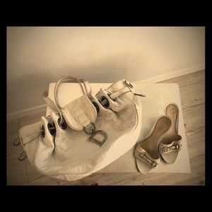Dior bag and shoes